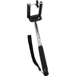 Esperanza Støttesystem - selfie-stav, Selfie Stick, Silber, Schwarz