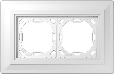 Produktbild JUNG Einputzadapter 2-f.wandbündige Mont PA 982 G 125-0