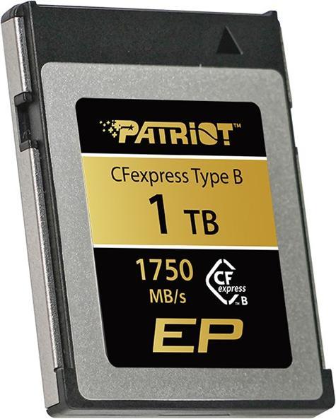 Produktbild Patriot EP CFexpress 2.0 Type B 1TB 1750MB/s (1000 GB, CFexpress Typ B)