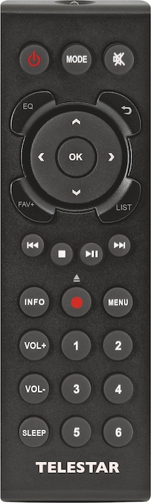 Produktbild Telestar TOP 250 DAB+ Internetradio schwarz (Internetradio, UKW, DAB+, Bluetooth, WLAN)