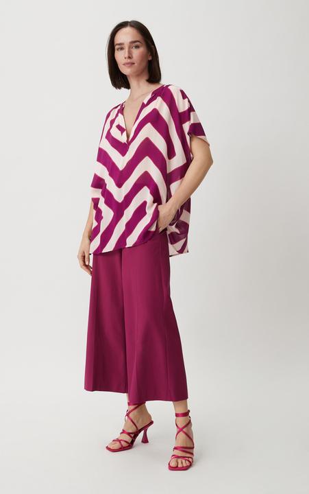 Immagine prodotto Comma Bluse Viskosebluse mit Raffung (M)