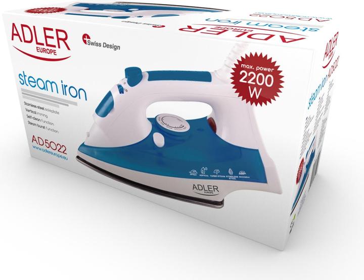 Produktbild Adler Iron AD 5022 White / Blue (2200 W)