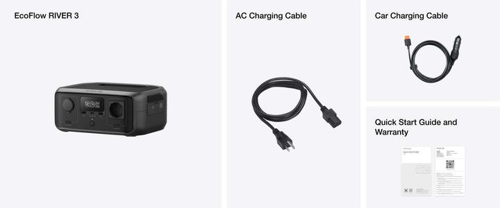 Produktbild EcoFlow River 3 EU Version (USV-Version) (245 Wh, 3.55 kg)