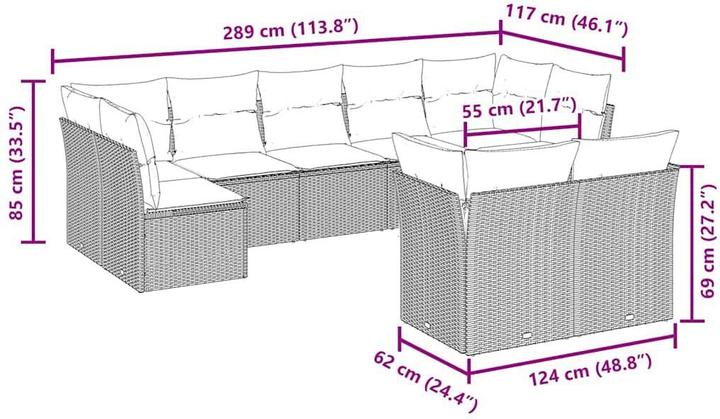 Produktbild vidaXL Brylee