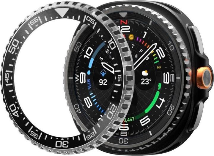 Spigen Bezel Tune Pro Diver Samsung Galaxy Watch 8 Classic (46 Mm) Schwarz