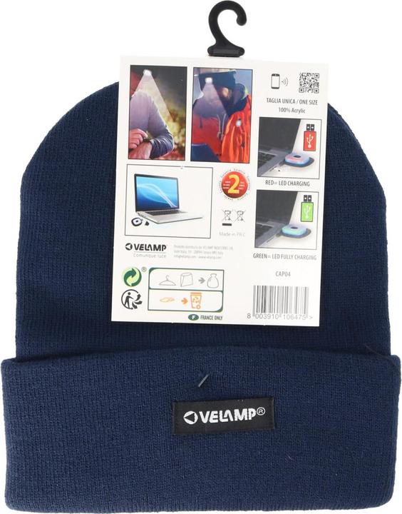 Image du produit Velamp Mütze mit LED-Frontleuchte (100 lm)