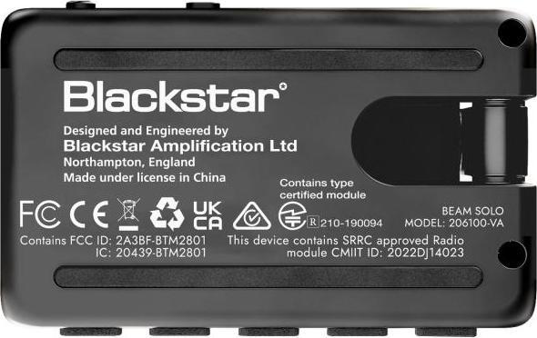 Actual product image Blackstar Beam Solo (USB-DAC, Bluetooth)