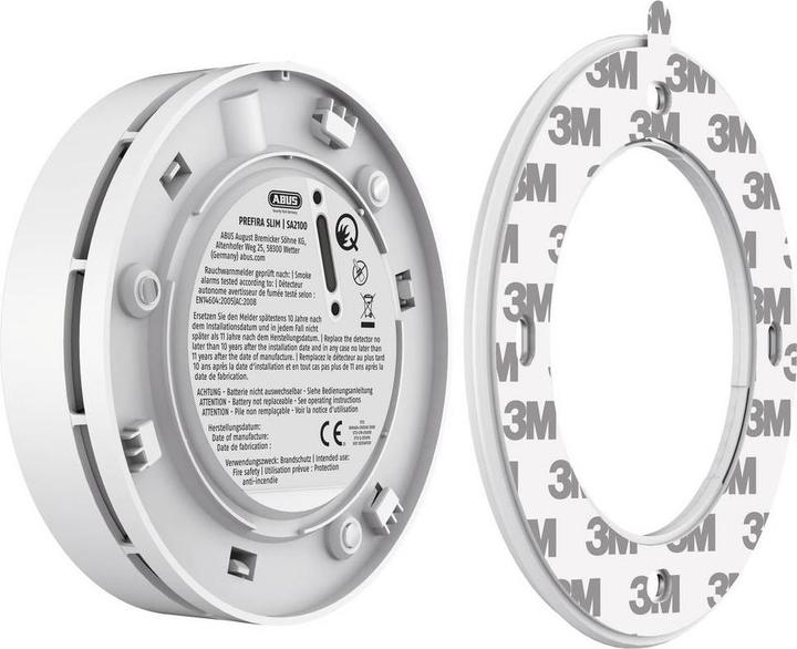 Actual product image Abus Rauchwarnmelder PREFIRA™ SLIM
