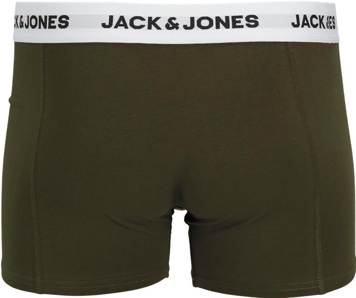 Actual product image Jack & Jones Jacbasic White Wb Trunks 3 Pack (XXL, pack of 3)