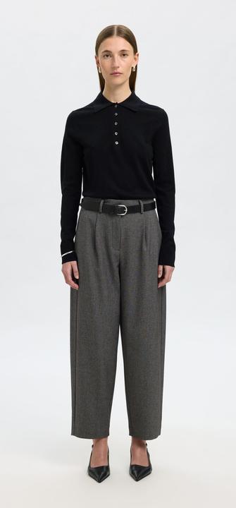 Produktbild Selected Femme Slfthea Ls Knit Merino Collar Neck Noos (M)