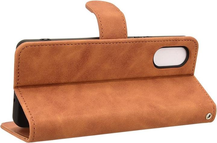 Produktbild Cover-Discount Sony Xperia 10 VI – Wildleder Look Etui im Vintage Design (Sony Xperia 10 VI)
