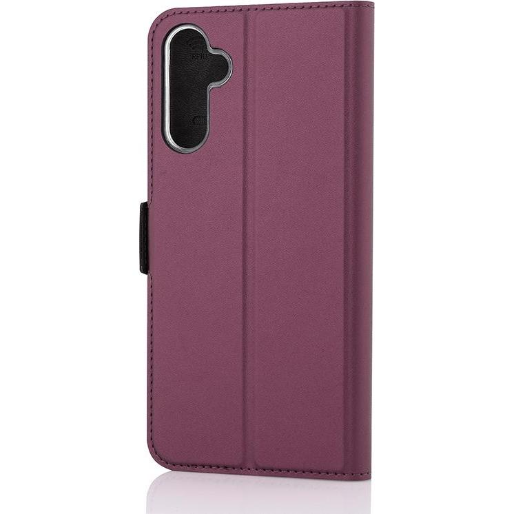 Thumbnail - Wave BookCase -suojakotelo, Samsung Galaxy A14, Smoky Sangria (Samsung Galaxy A14), Smartphone Hülle, Violett