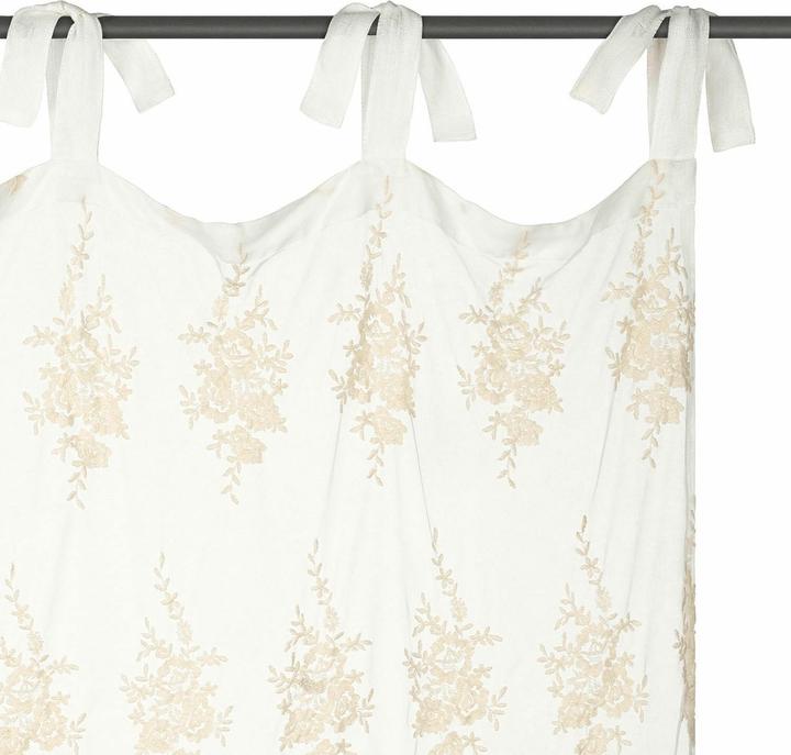 Produktbild Loberon Scheibengardine Velarion creme (85 x 140 cm)