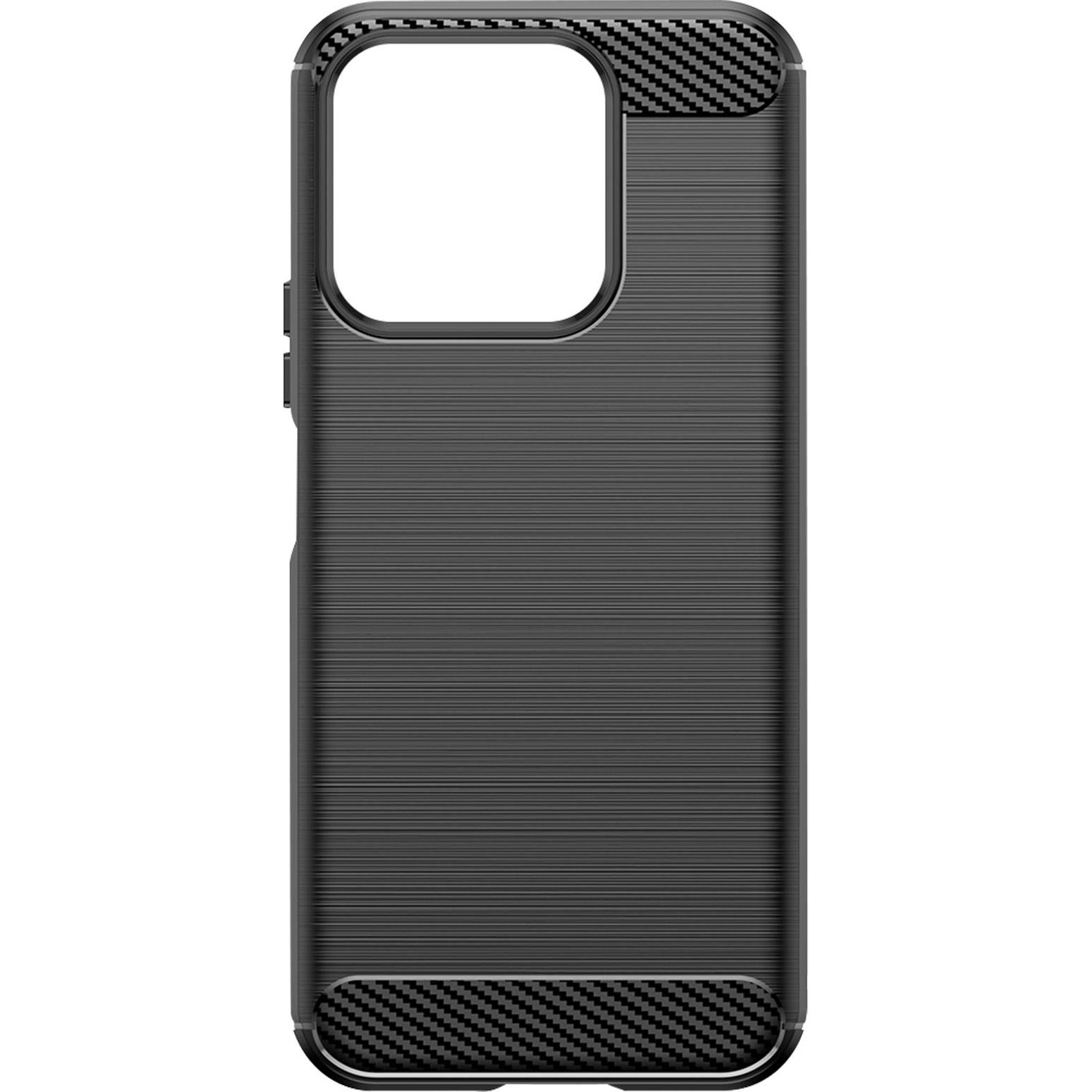 Avizar Classic Carb Case Series (Honor X8b), Smartphone Hülle, Schwarz