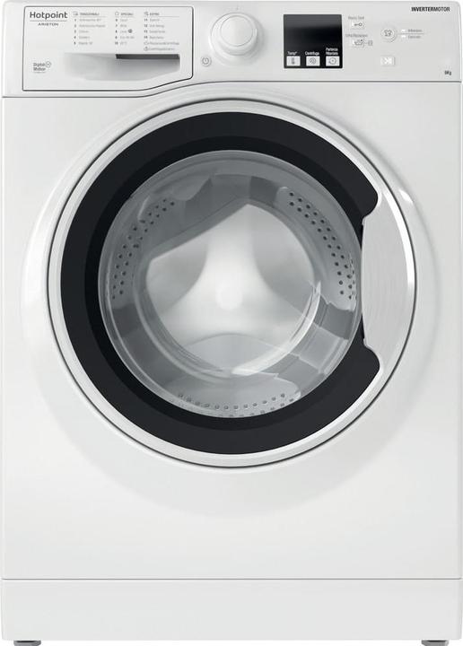 Actual product image Hotpoint RSSF 624 W EN N Front loading washing machine 6 kg 1200 rpm C White (6 kg, Left)