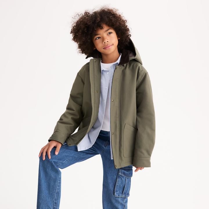 Actual product image La Redoute Collections Jacke mit abnehmbarer Kapuze (128)