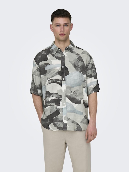 Immagine prodotto Only & Sons Camicia loose fit con colletto camicia camicia camicia camicia (M)