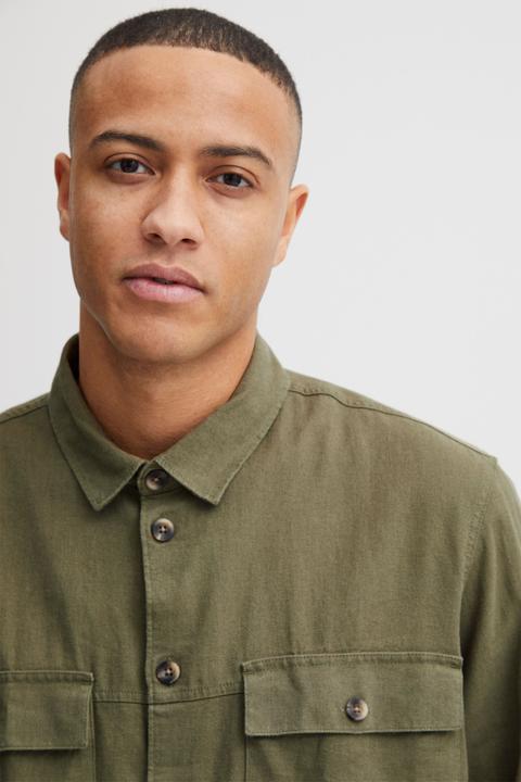 Actual product image Solid SDAllan Overshirt - 21107619 (L)