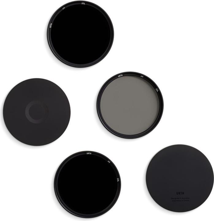 Produktbild Urth 49mm ND8, ND64, ND1000 Lens Filter Kit (Plus+) (ND- / Graufilter, 49 mm)