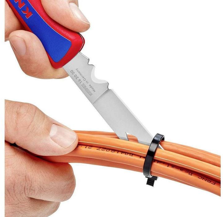 Actual product image Knipex Folding Knife for Electricians (Cutters)