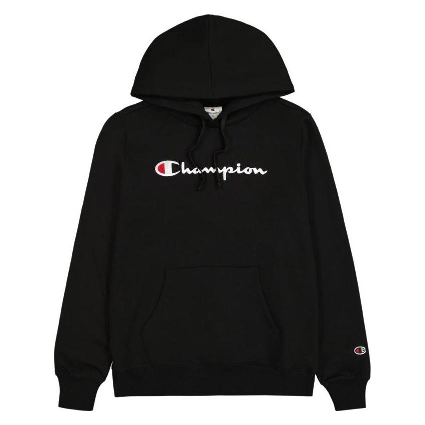 Champion, Damen, Pullover, Bluza Damska Hooded Czarna 117529 KK001 L, Schwarz, (L)