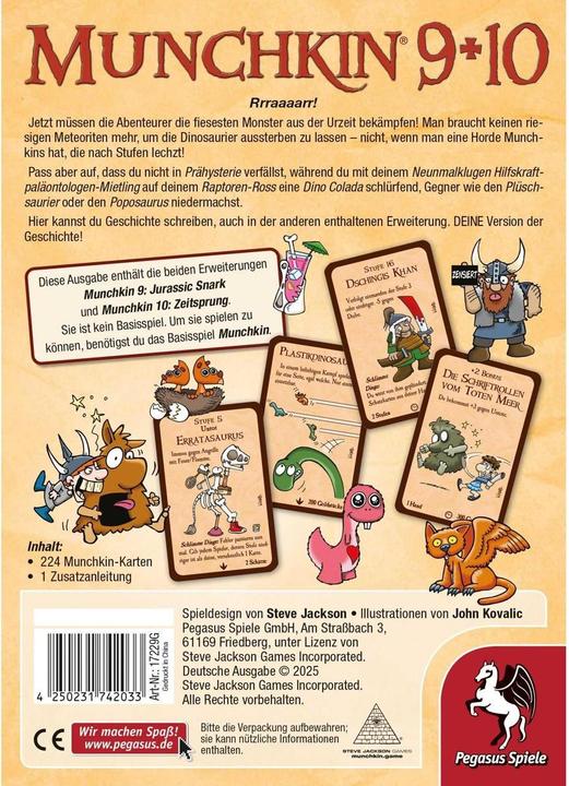 Produktbild Pegasus Munchkin 9+10 (Deutsch)