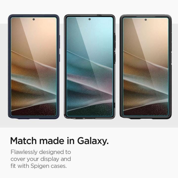 Actual product image Spigen Samsung Galaxy S25 Ultra Glas.tR EZ Fit HD Screen Protector, 2-pack (2 Piece, Samsung Galaxy S25 Ultra)
