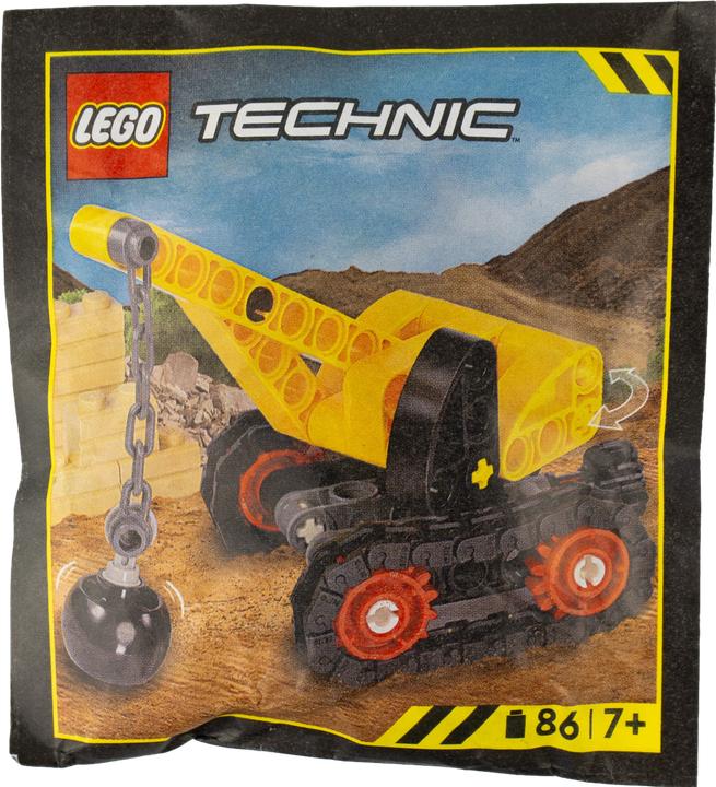 Produktbild LEGO Technic Kran mit Abrissbirne Paperbag NEU! Teile 86x