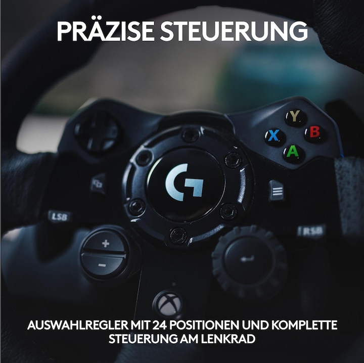 Produktbild Logitech G G923 Trueforce for PC and Xbox (PC, Xbox One X, Xbox Series X, Xbox One S, Xbox Series S)