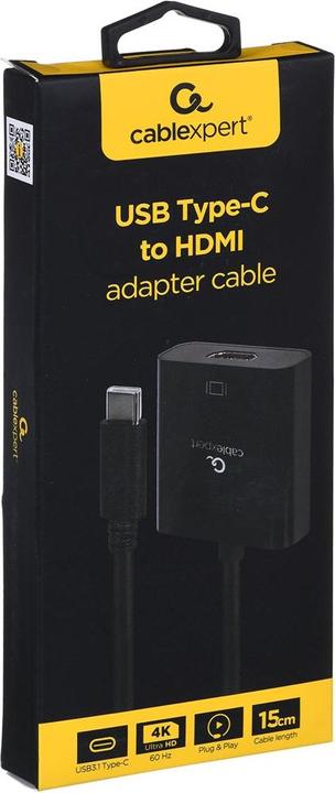 Produktbild Gembird USB Typ-C zu (HDMI, 15 cm)