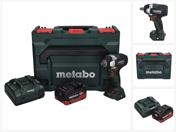 Immagine prodotto Metabo SSW 18 LT 300 BL Avvitatore a impulsi a batteria 18 V 300 Nm Brushless + 1x batteria 5,5 Ah + (Batteria ricaricabile)