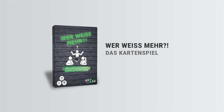 Produktbild Anzen Spiele WER WEISS MEHR?! (d) (Deutsch, 2 - 12 Spieler)