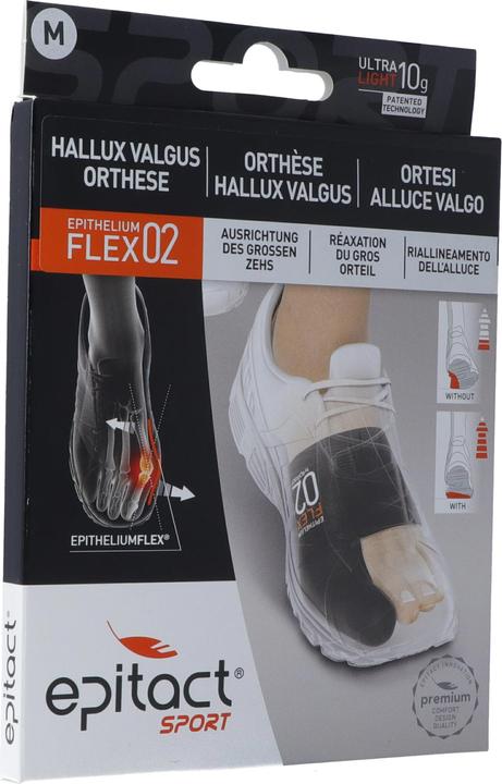 Produktbild Epitact Sport Hallux Valgus Orthese EpitheliumFlex 02, Gr. M (M)