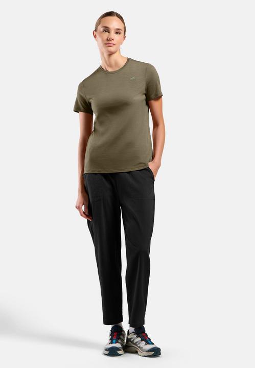 Actual product image Odlo Women's Raincloud Merino 160 T-Shirt Crew Neck S/S (L)