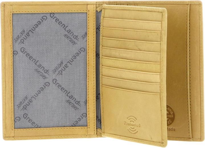 Immagine prodotto Greenland Nature Custodia per passaporto Soft Colour RFID in pelle 12 cm (Copertina del passaporto)