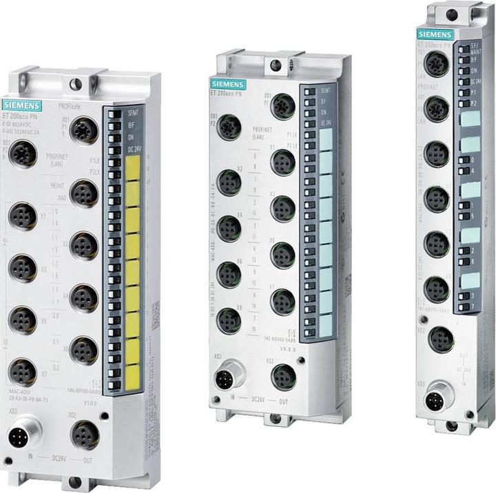 Actual product image Siemens SIEM 6ES7146-6FF00-0AB0 SIMATIC DP, ET 200eco PN, F-DI 8x24V/F-DQ 3x24V 2A, M1