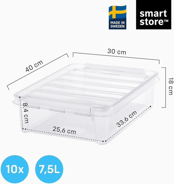 Produktbild Smartstore Aufbewahrungsbox CLASSIC 14, 8 Liter (30 cm, 14 l)