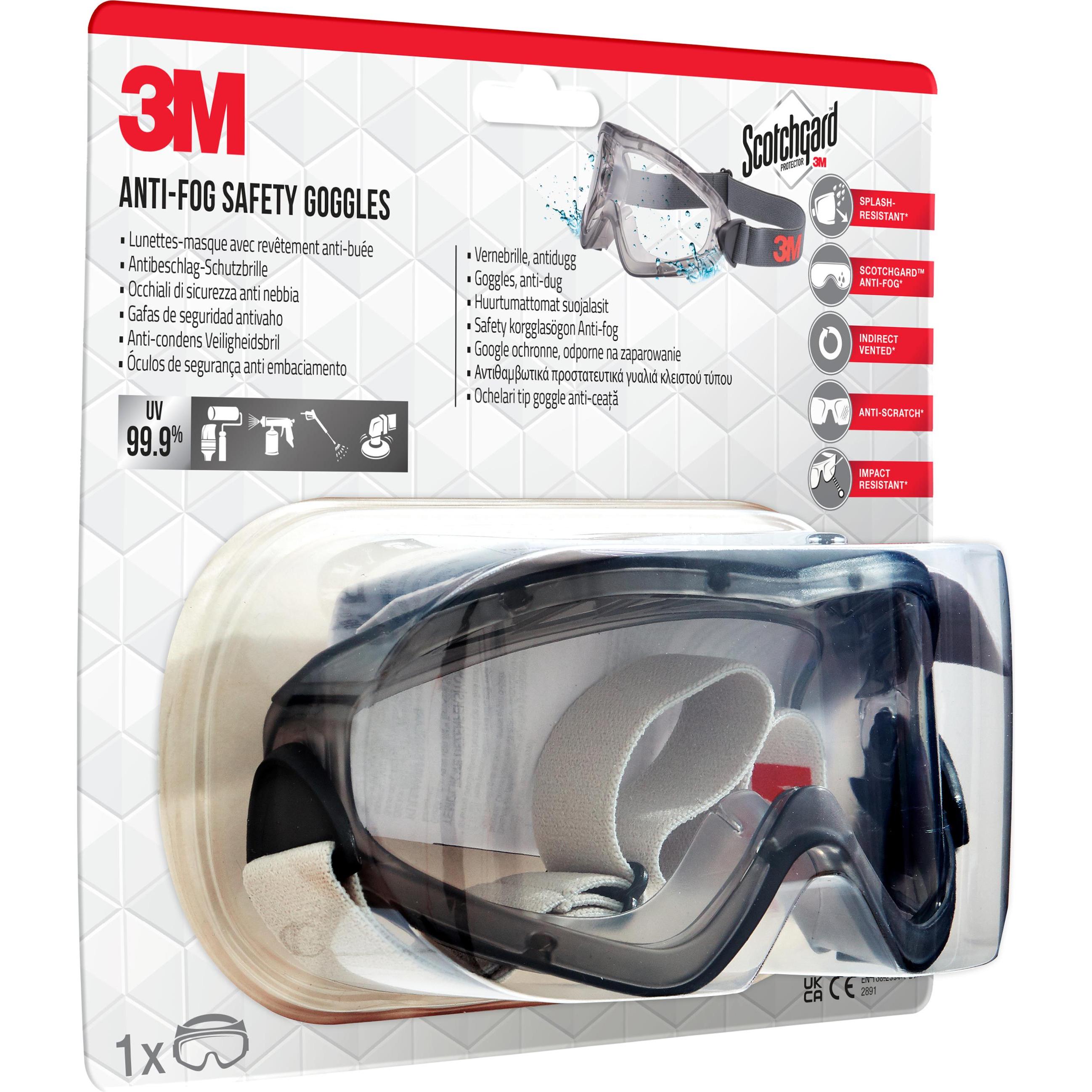 Thumbnail - 3M, Schutzbrille + Gesichtsschutz, Schutzbrille