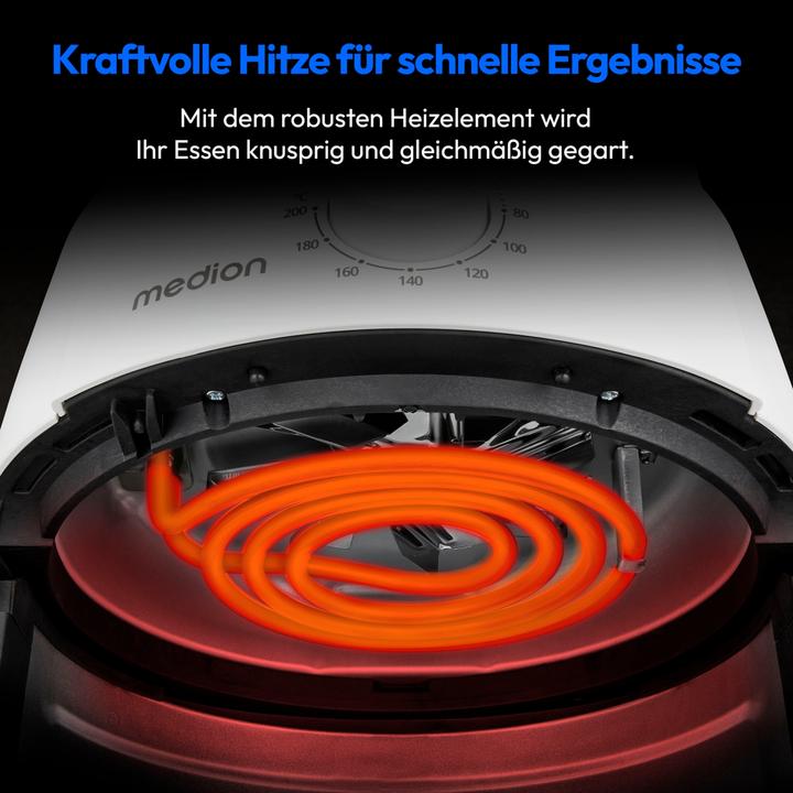 Actual product image Medion LIFE Heissluftfritteuse P30 L (MD13020)