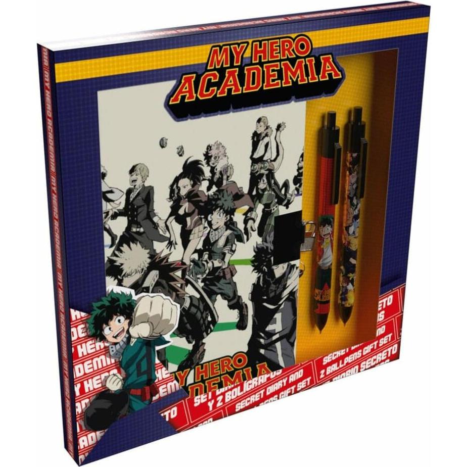 Thumbnail - CyP Brands, Heft + Block, My Hero Academia set papeterie 3 pièces Group