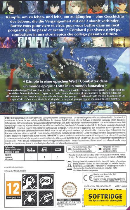 Actual product image Nintendo Xenoblade Chronicles 3 (Switch, Multilingual)