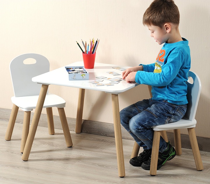 Actual product image Kesper Children's table with 2 chairs (Child seating group)