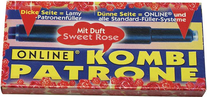 Produktbild Online Tintenpatronen Kombipatrone mit Duft (Füllertinte, Königsblau)