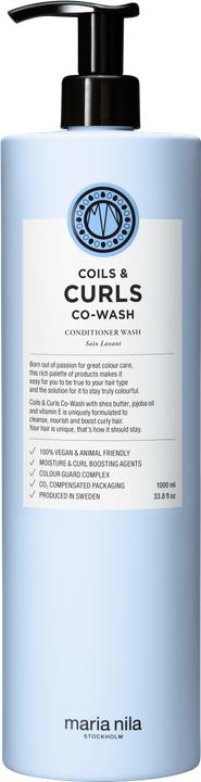 Maria Nila Coils & Curls Co-Wash 33.8 oz Moisturizing and Detangling (3380 ml)