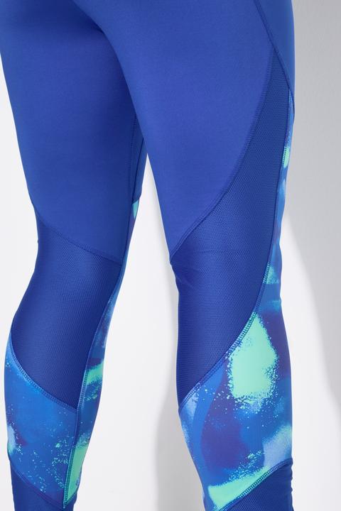 Actual product image Ulla Popken Quick Dry Abstract Print Leggings (46, 48)