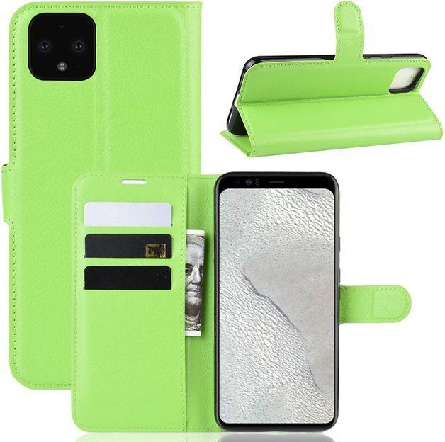 Actual product image MU Classic Litchi Leather Bookcover Series (Google Pixel 4 XL)