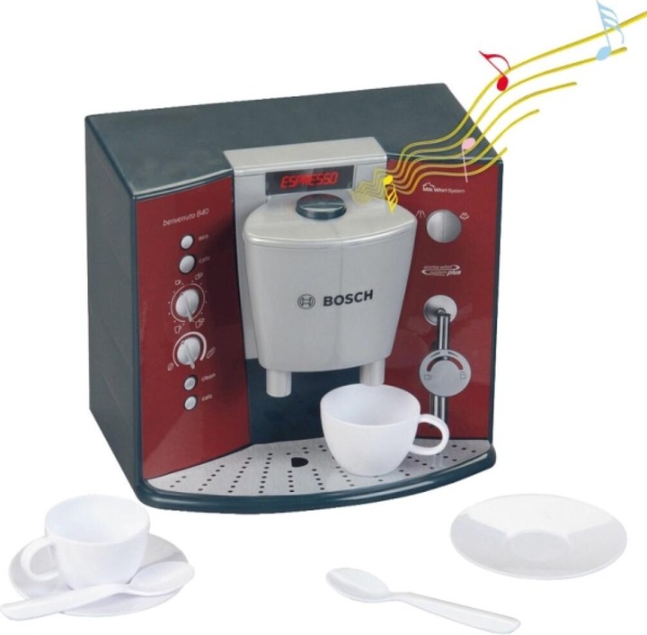 Actual product image Theo Klein Bosch coffee maker with sound