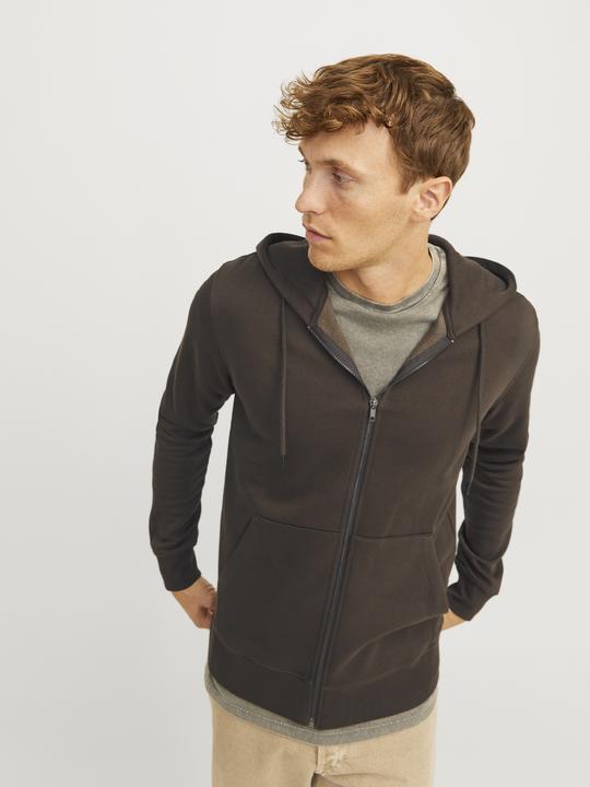 Produktbild Jack & Jones Einfarbig Kapuzenpullover mit Reissverschluss Kapuzenpullover mit Reissverschluss (XS)