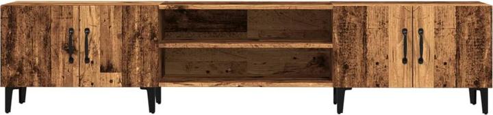 Actual product image vidaXL TV Schrank Tisch Lowboard Fernsehschrank Fernsehtisch Altholz-Optik (180 x 31.5 x 40 cm)