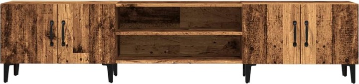 Image du produit VidaXL TV Schrank Tisch Lowboard Fernsehschrank Fernsehtisch Altholz-Optik (180 x 31.5 x 40 cm)